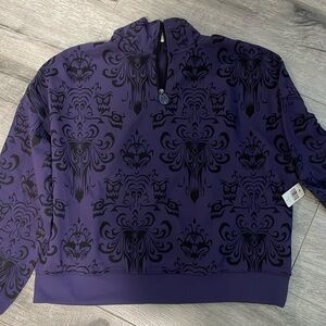 Women’s Huanted Mansion quarter zip sweatshirt